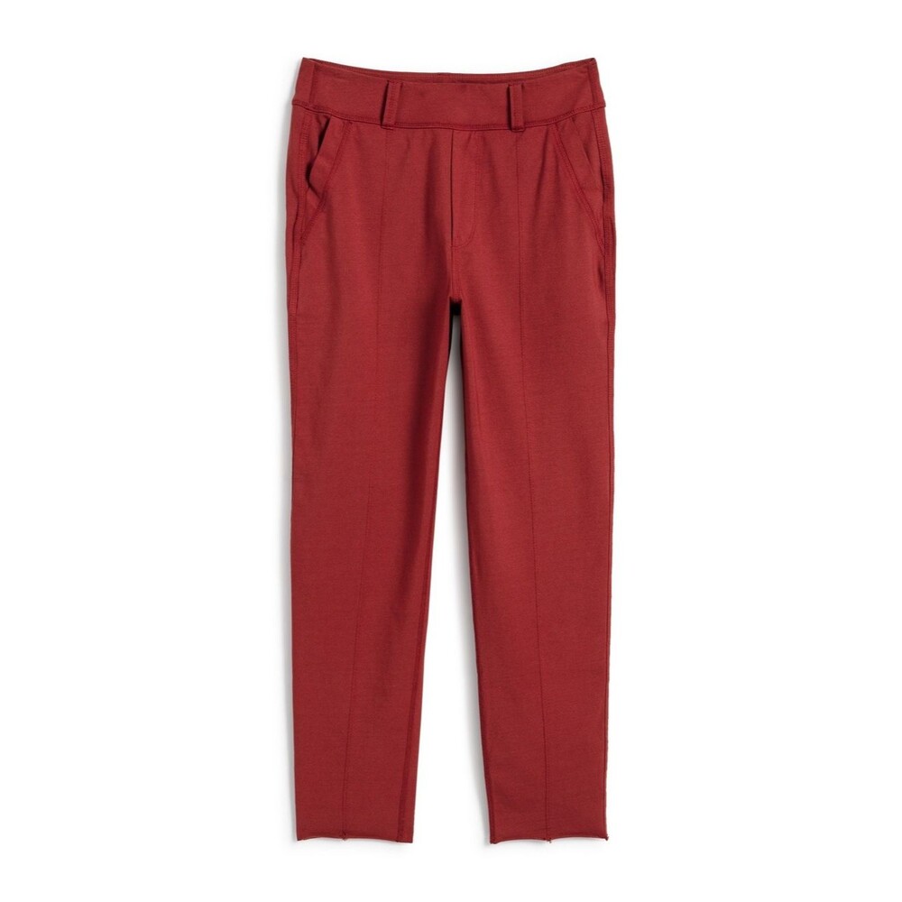 Frank & Eileen Cranberry Cotton Stretch Murphy Billion Dollar Pant Medium